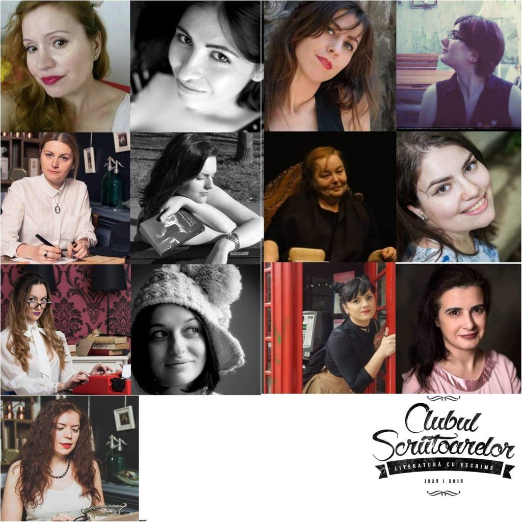 Collage, The Women Writers' Club, Bucharest, Romania, 2019